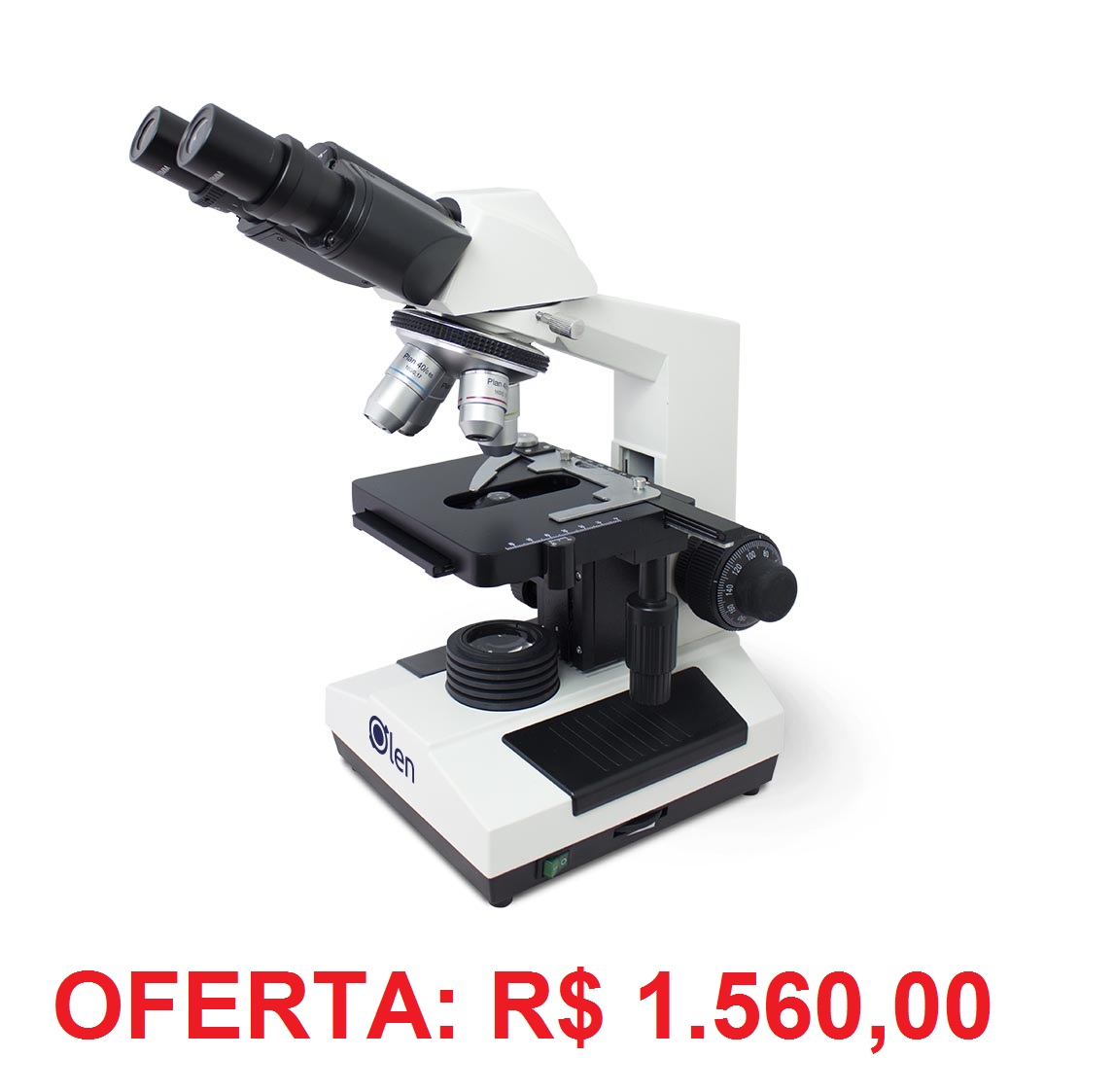 Microscópio Binocular 1600X Olen