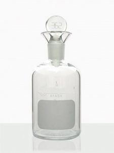 Frasco de Vidro BOD (DBO) 300ml Aferido