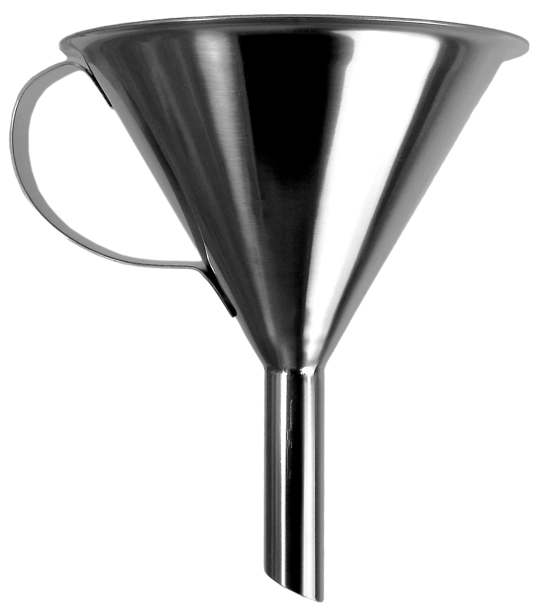 Funil de Alça Em Aço Inox 304