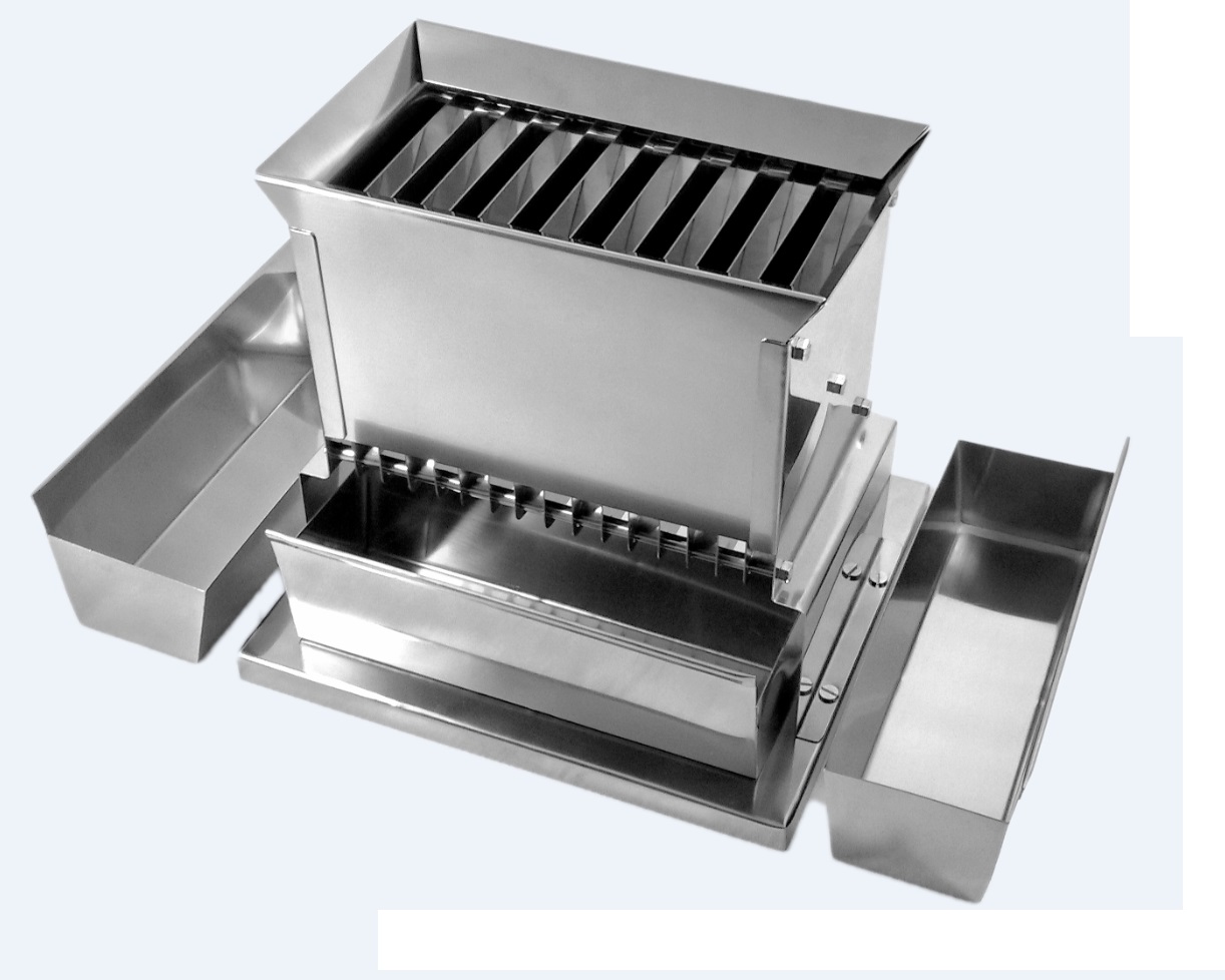 Quarteador de Amostras em Aço Inox