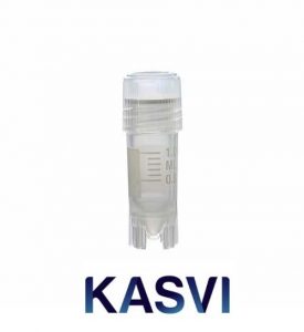 Tubo Criogênico 1,2 ml Rosca Externa Kasvi