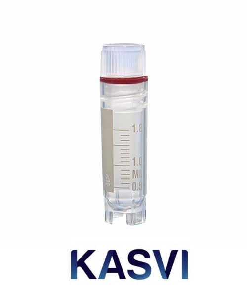 Tubo Criogênico 2,0ml Rosca Interna Kasvi