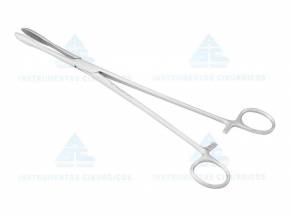 Pinça Collin 25cm Para Curativo Uterino