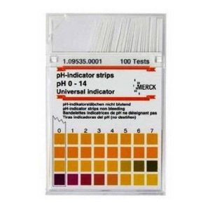 Papel Indicador de Ph 0 a 14 Caixa Com 100