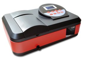 Espectrofotômetro Digital Faixa de 190 a 1100nm UV-VIS Automático e Largura de Banda de 2nm